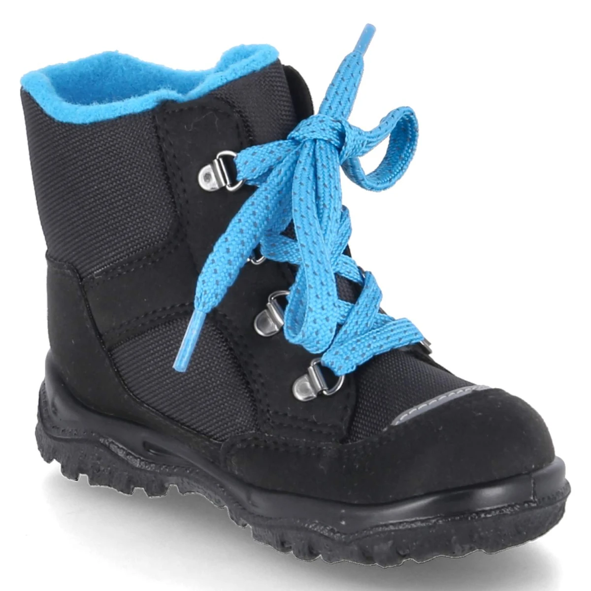 Winterstiefeletten HUSKY1 - SCHWARZ/HELLBLAU