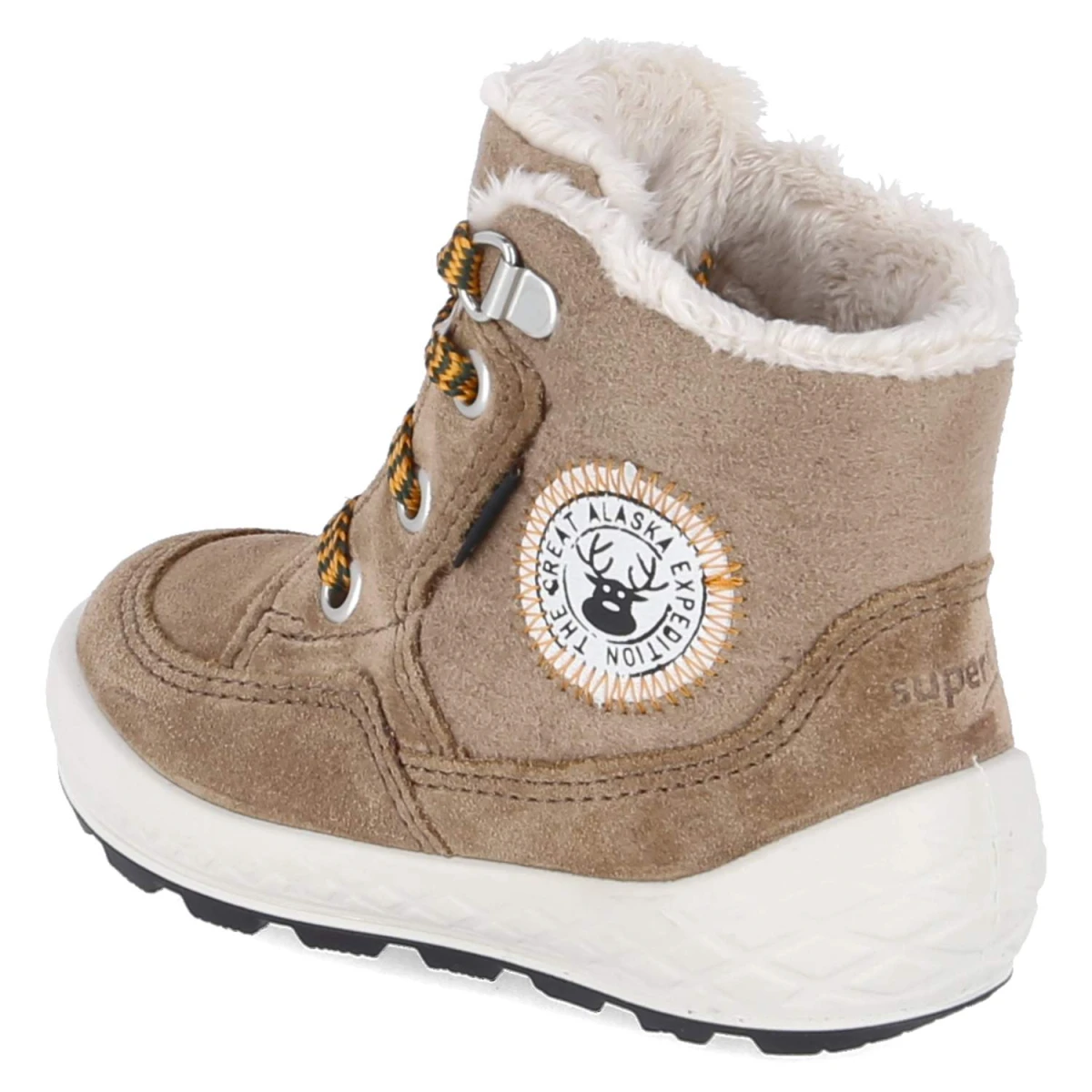 Stiefeletten GROOVY - BRAUN/ORANGE