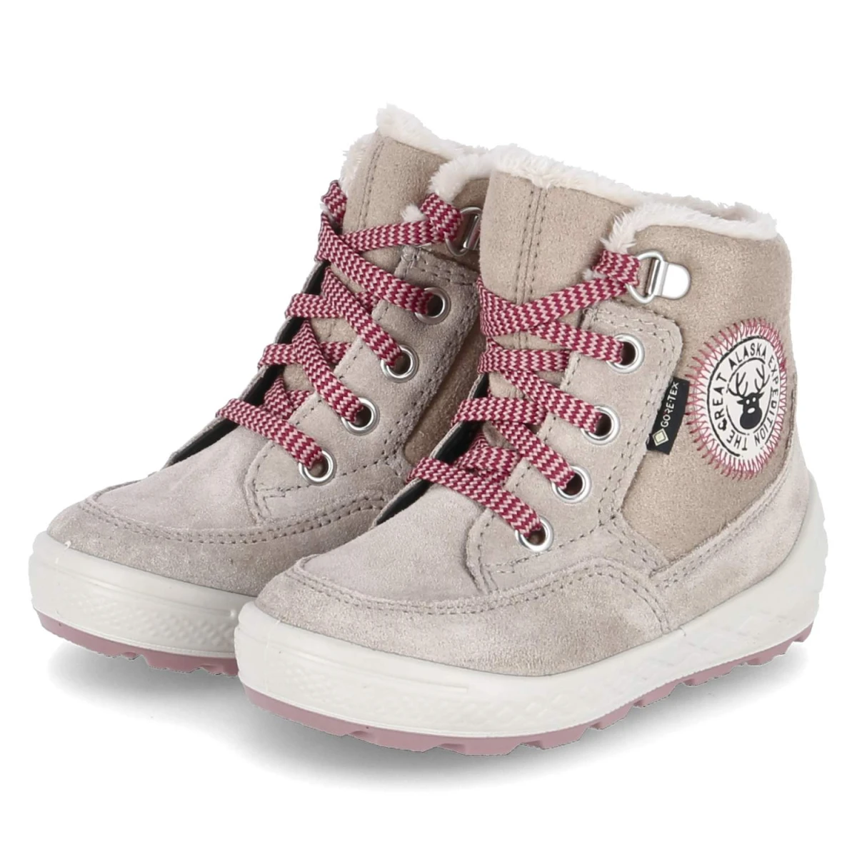 Winterstiefeletten GROOVY - beige/rosa