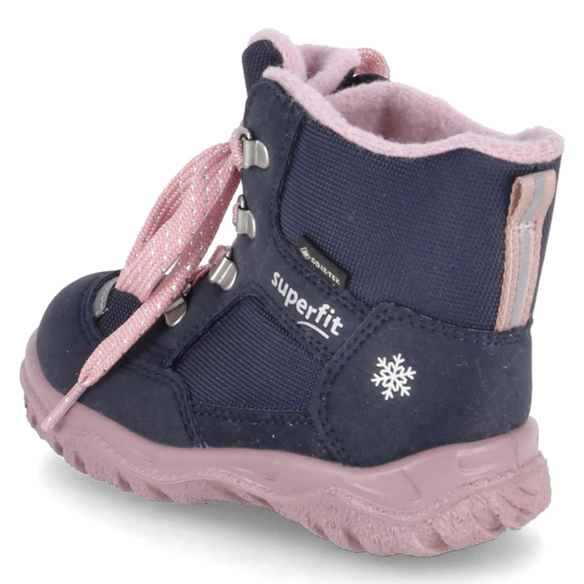 Winterstiefeletten HUSKY1 - blau/rosa