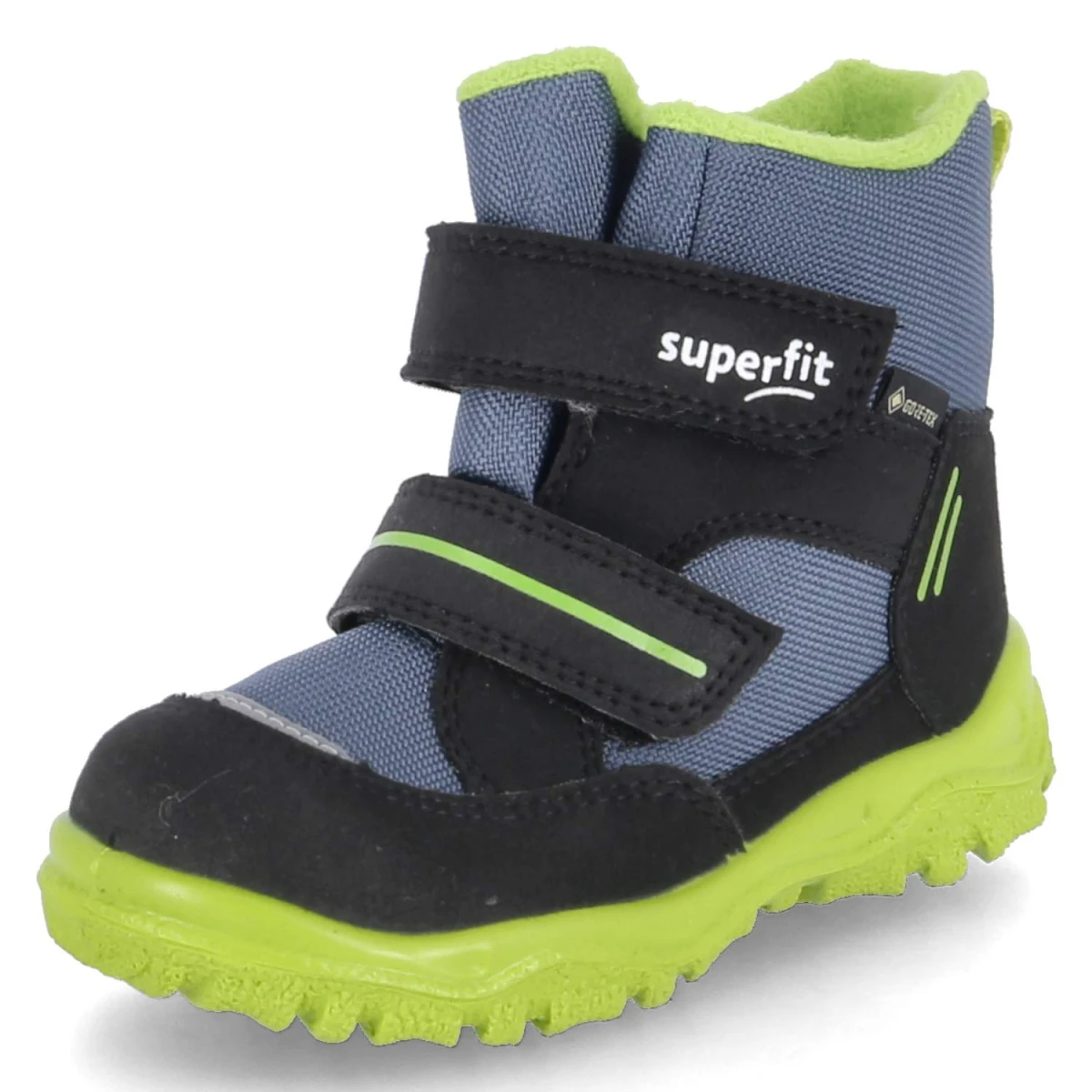 Winterstiefeletten HUSKY1 - SCHWARZ/HELLGRÜN