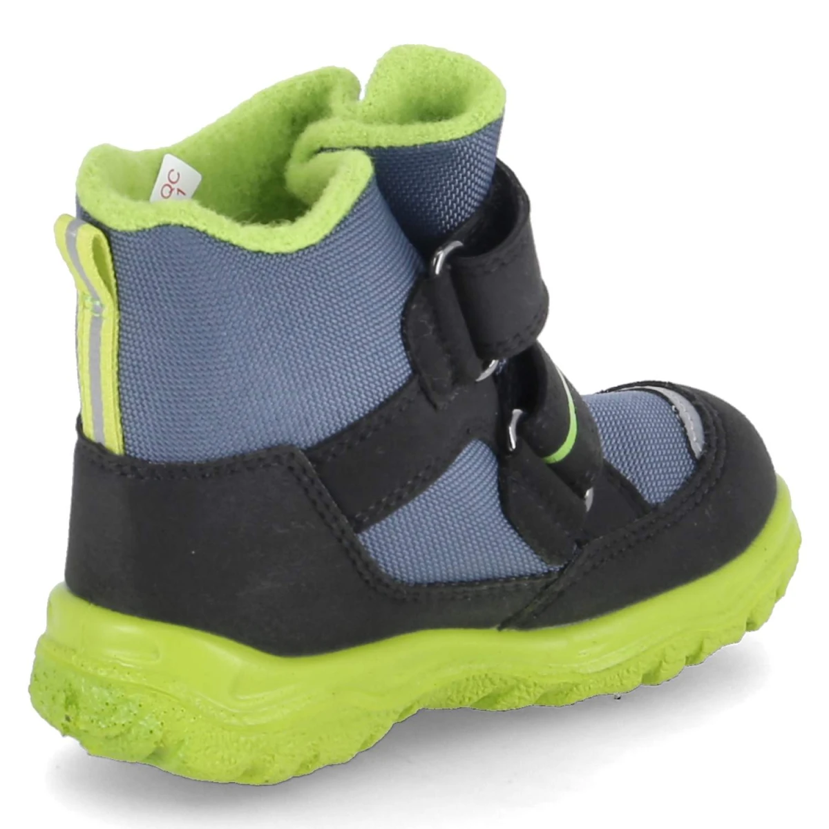 Winterstiefeletten HUSKY1 - SCHWARZ/HELLGRÜN