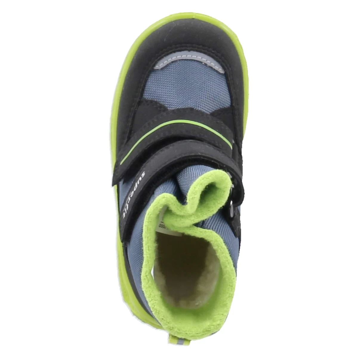 Winterstiefeletten HUSKY1 - SCHWARZ/HELLGRÜN