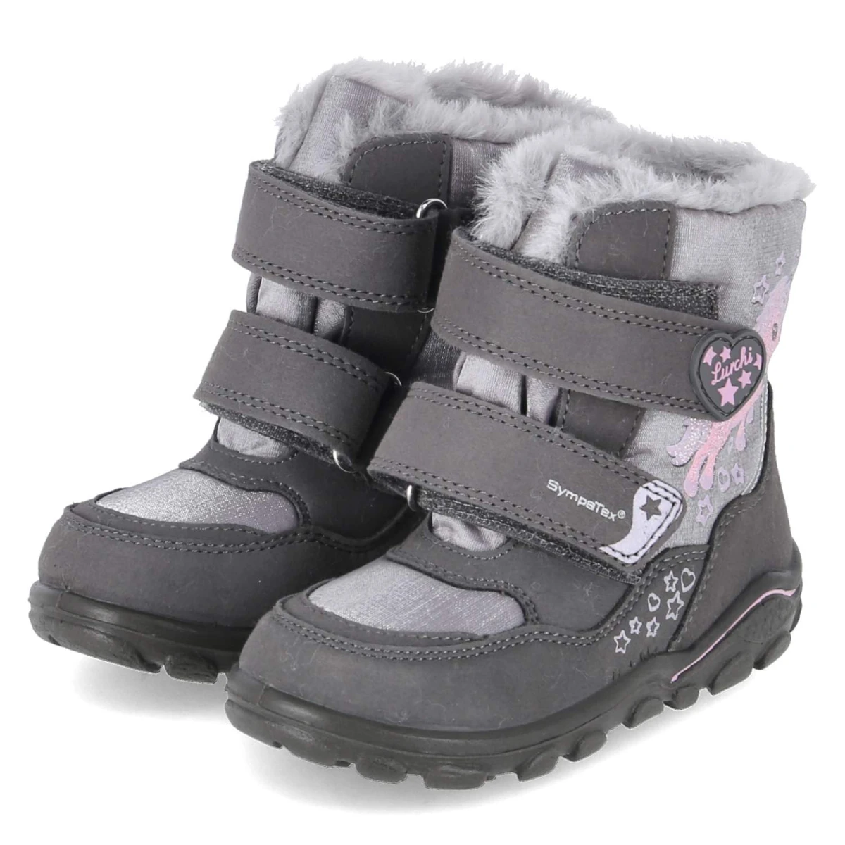 Snowboots KOSY SYMPATEX - grey-rose