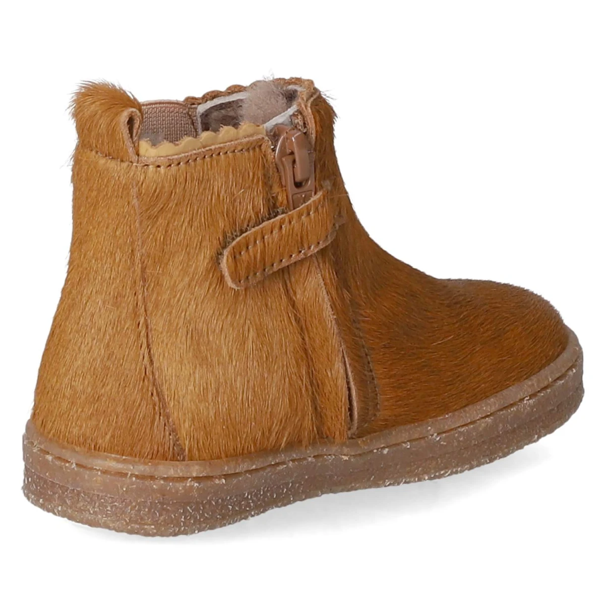 Chelsea Boots SIGGI LAMB - squirrel fur