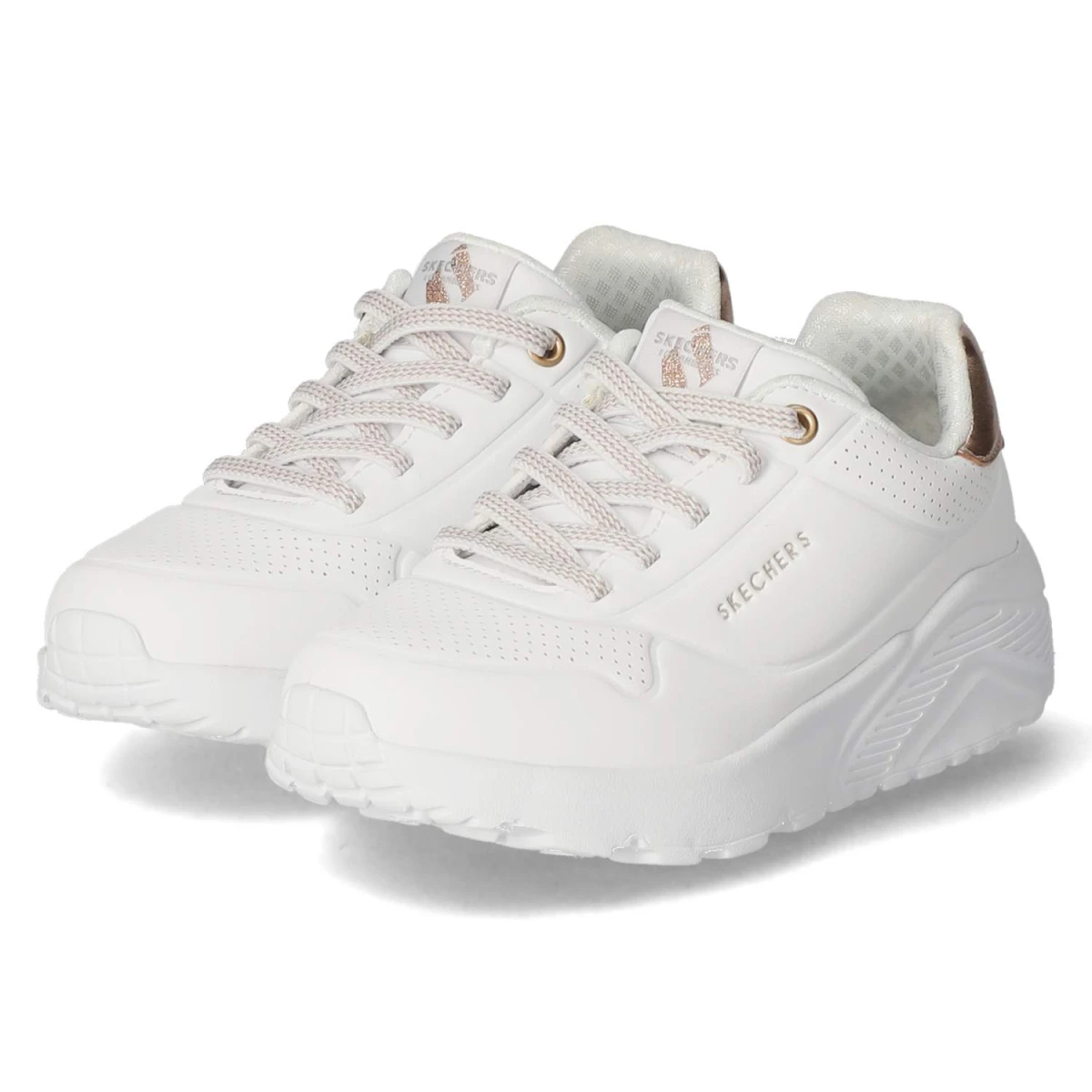 Low Sneaker METALLIC MODE - white