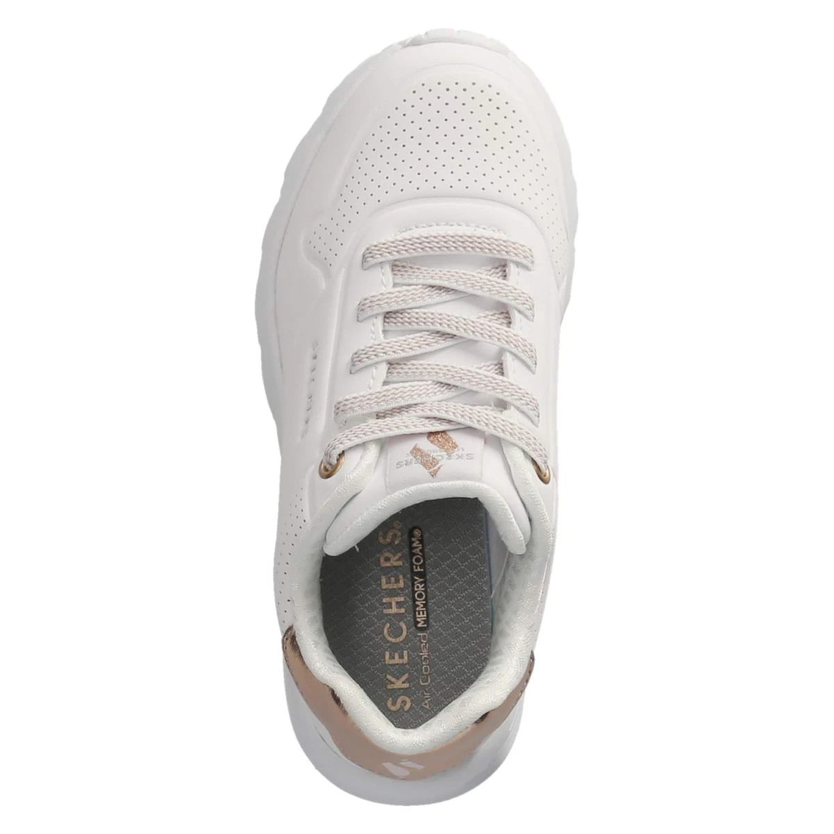 Low Sneaker METALLIC MODE - white