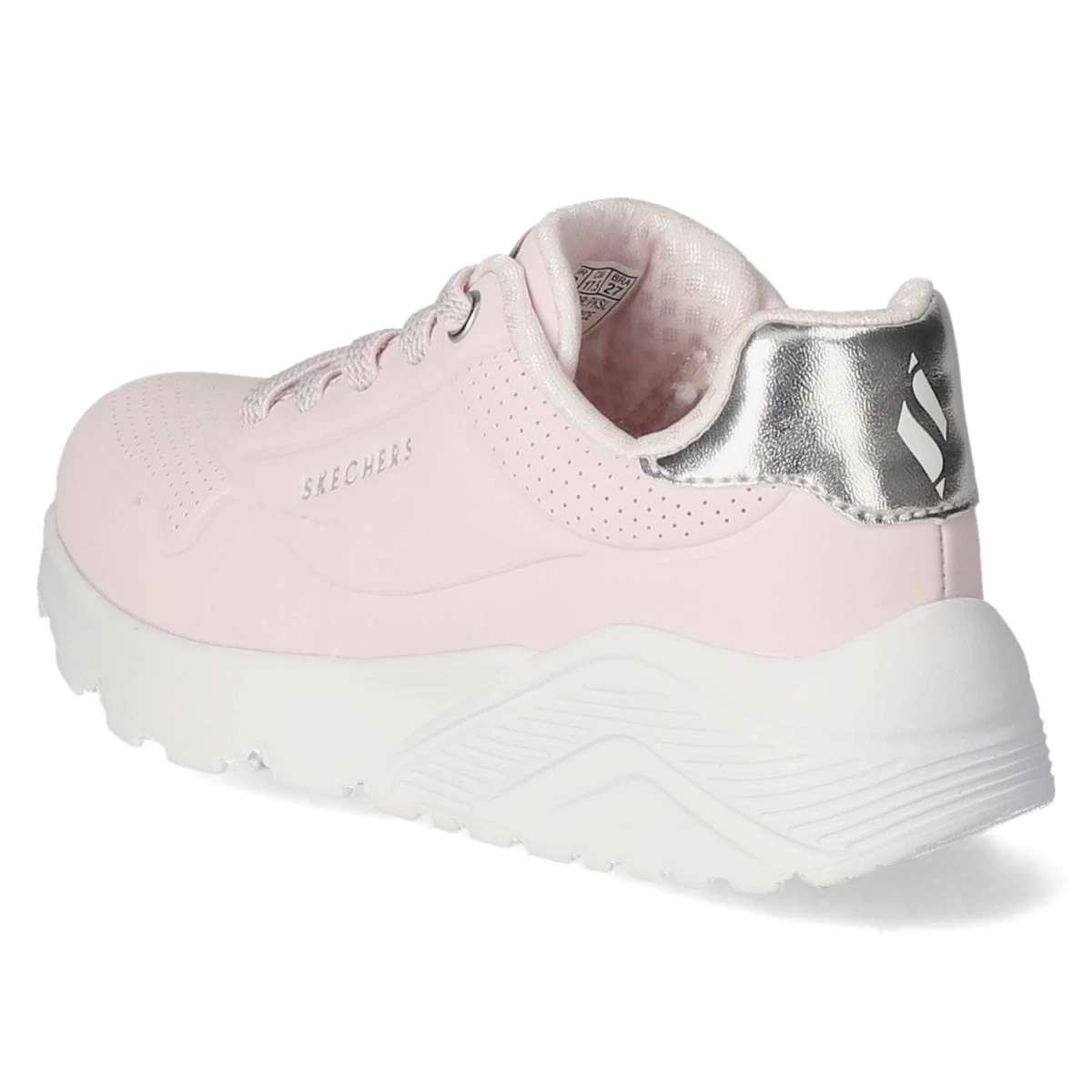 Low Sneaker METALLIC MODE - Pink/silver