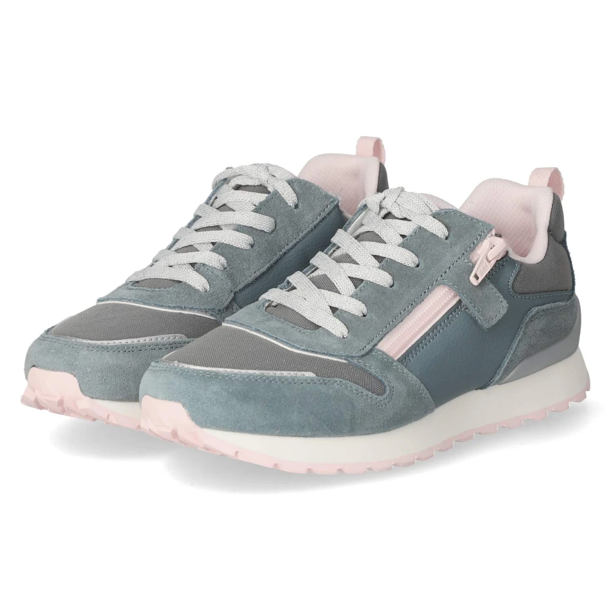Low Sneaker DASH - BLAU/ROSA