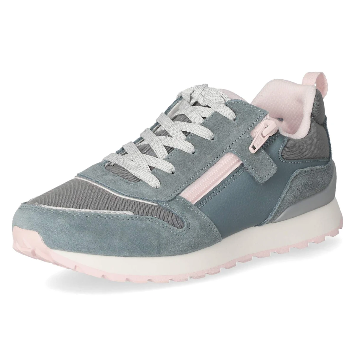 Low Sneaker DASH - BLAU/ROSA