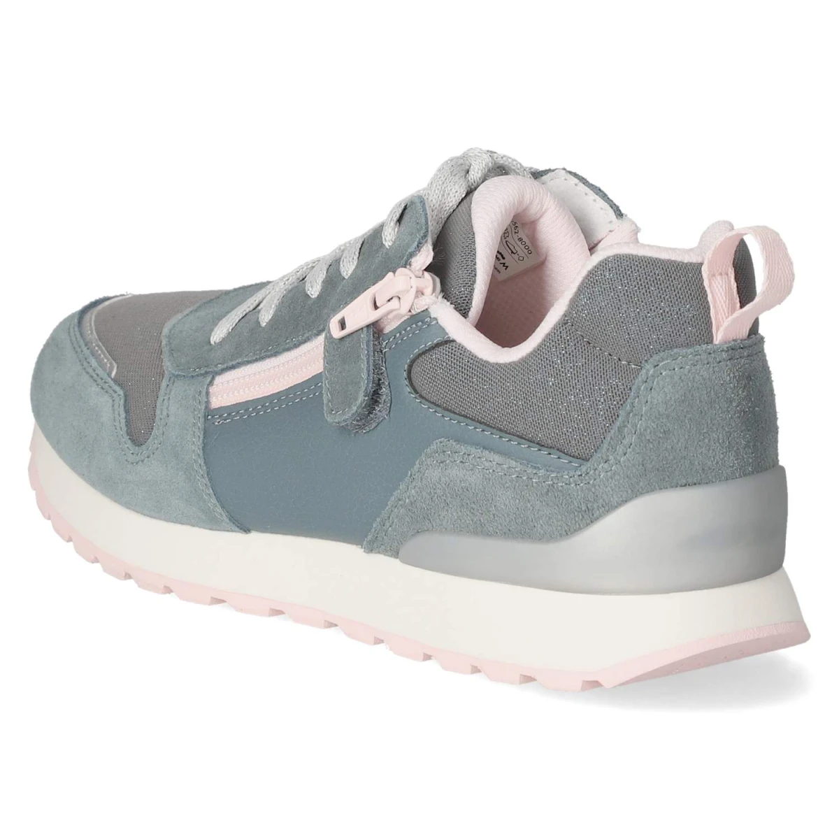 Low Sneaker DASH - BLAU/ROSA