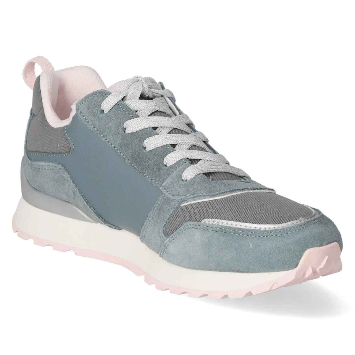 Low Sneaker DASH - BLAU/ROSA