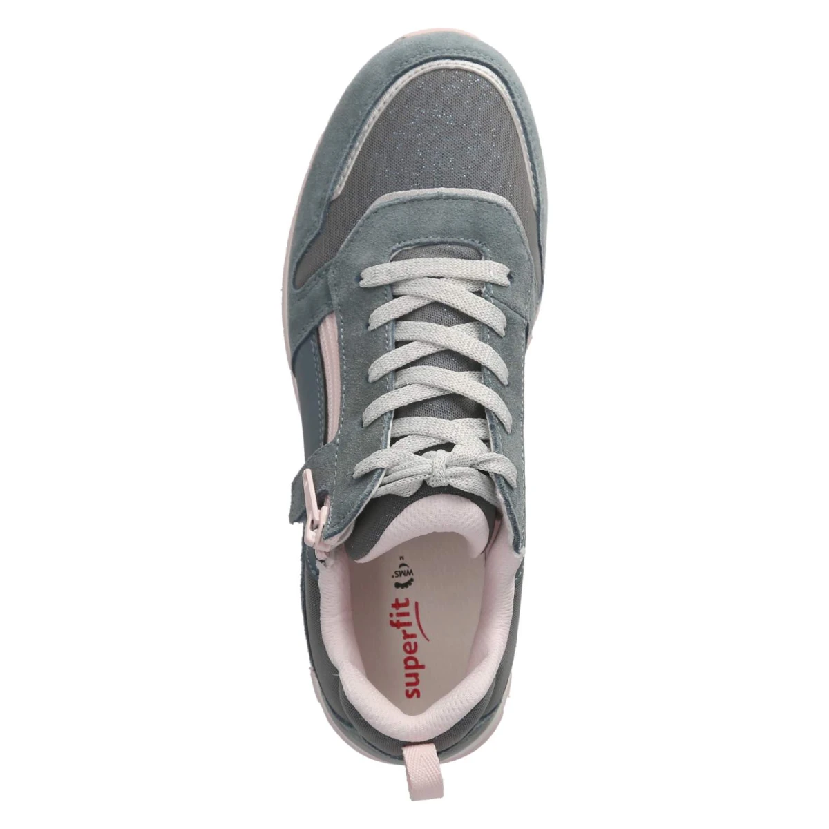 Low Sneaker DASH - BLAU/ROSA