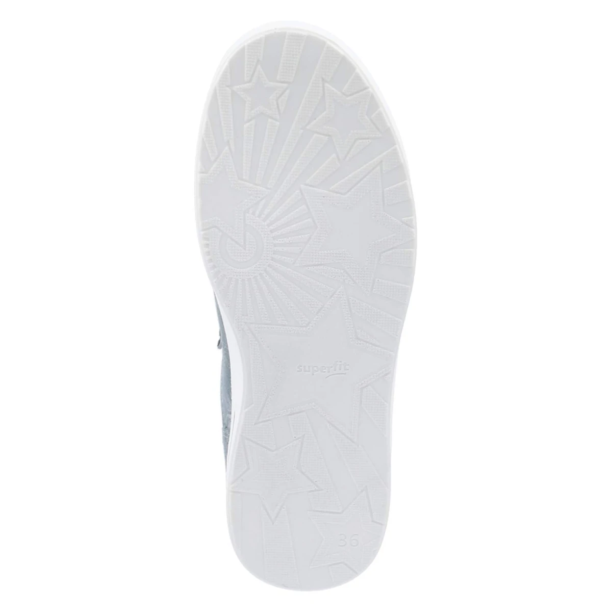 Schnürschuhe STELLA - HELLBLAU/SILBER