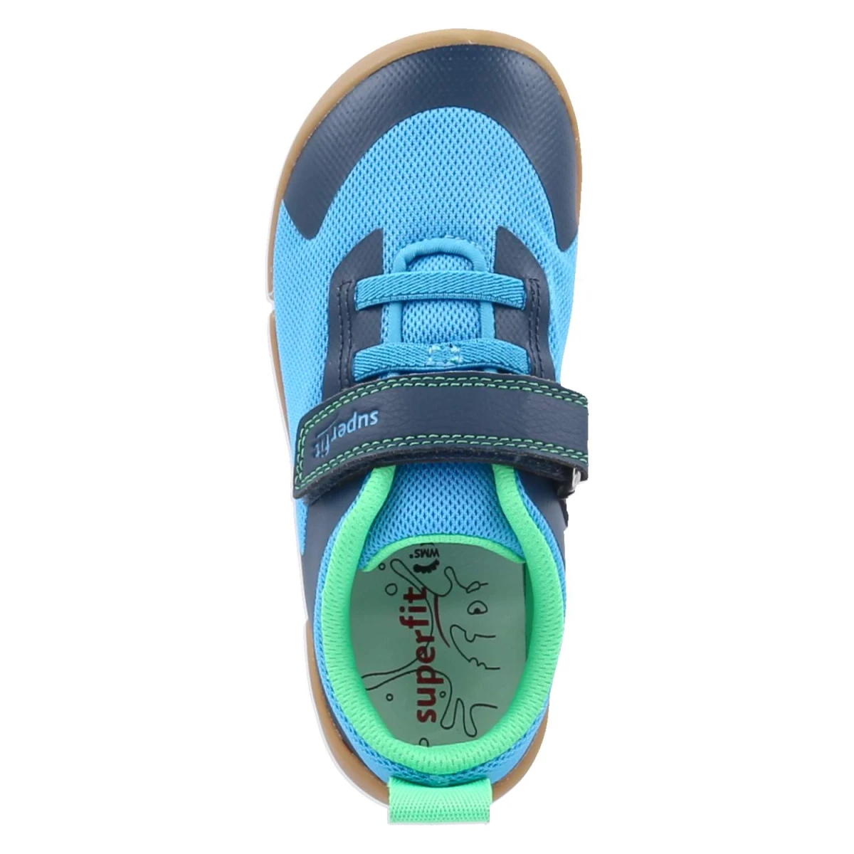 Barfußschuhe VENTO - BLAU/HELLGRÜN