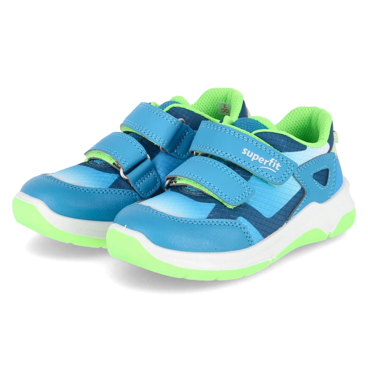 Klettschuhe COOPER - HELLBLAU/HELLGRÜN