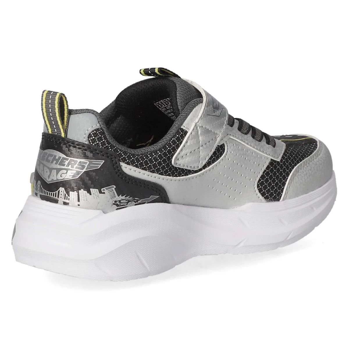 Low Sneaker GARAGE - SILVER/BLACK