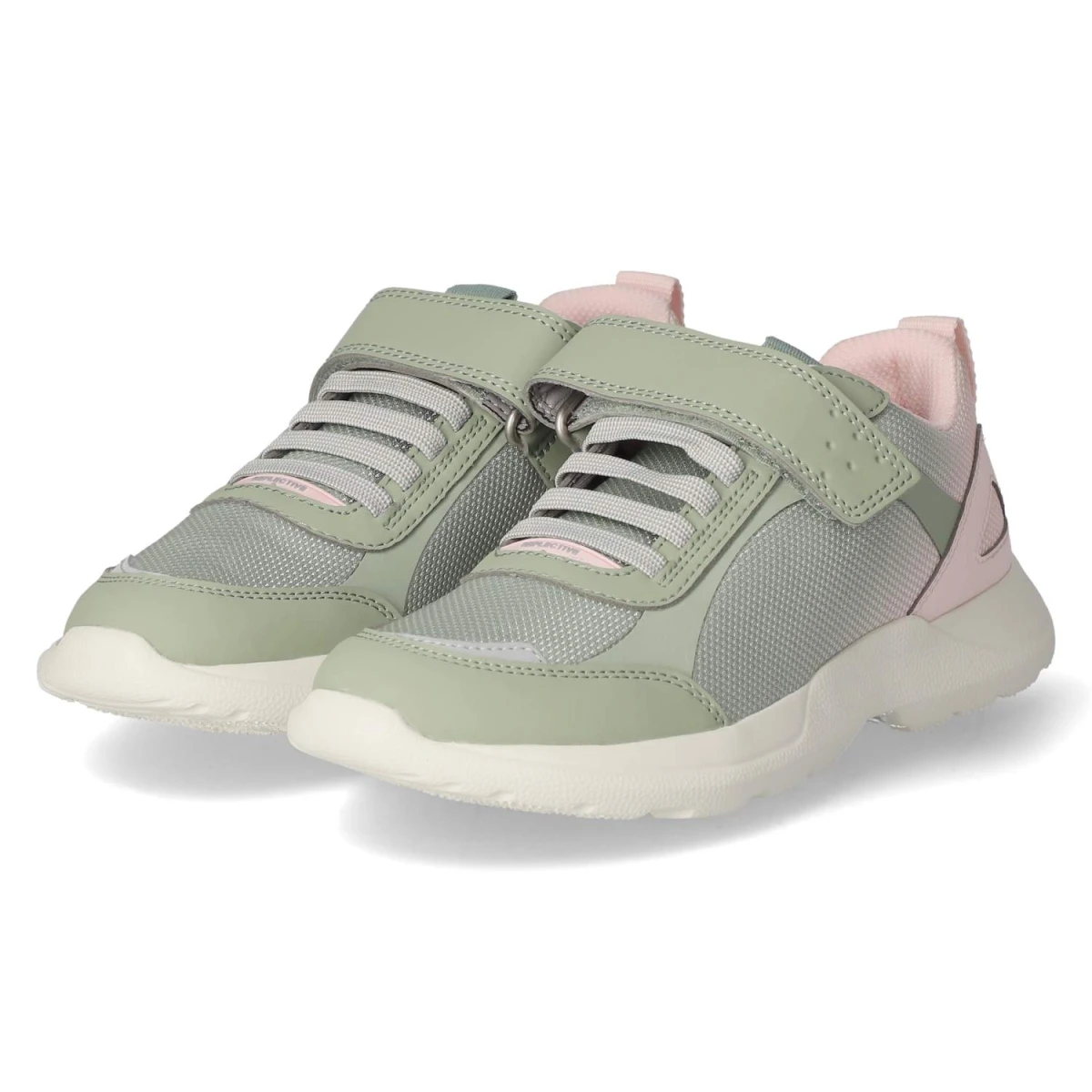 Low Sneaker RUSH - HELLGRÜN/ROSA