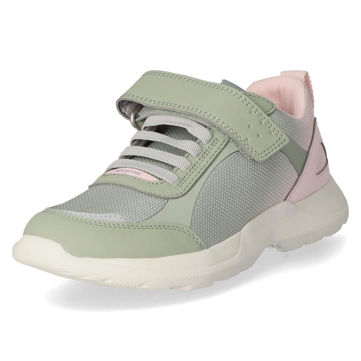 Low Sneaker RUSH - HELLGRÜN/ROSA