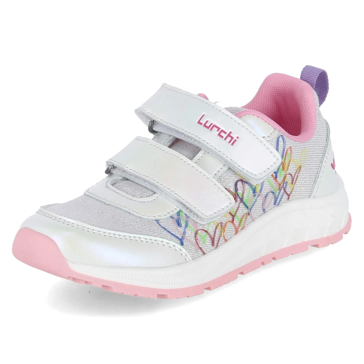 Low Sneaker ALBANY - silver-glitter