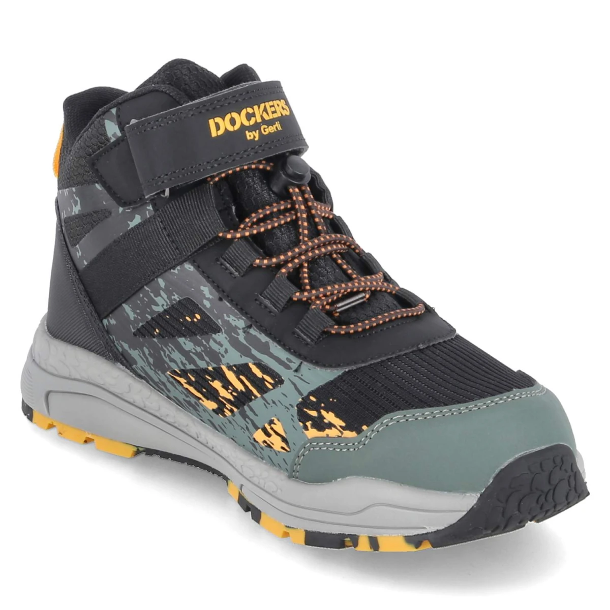 Outdoorboots - schwarz grün