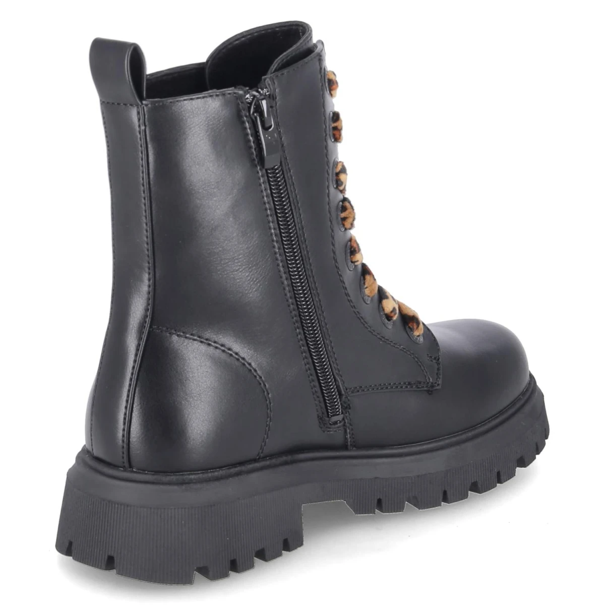 Schnürboots - SCHWARZ