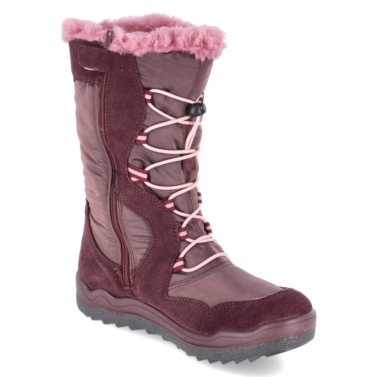 Snowboots - red wine/pink
