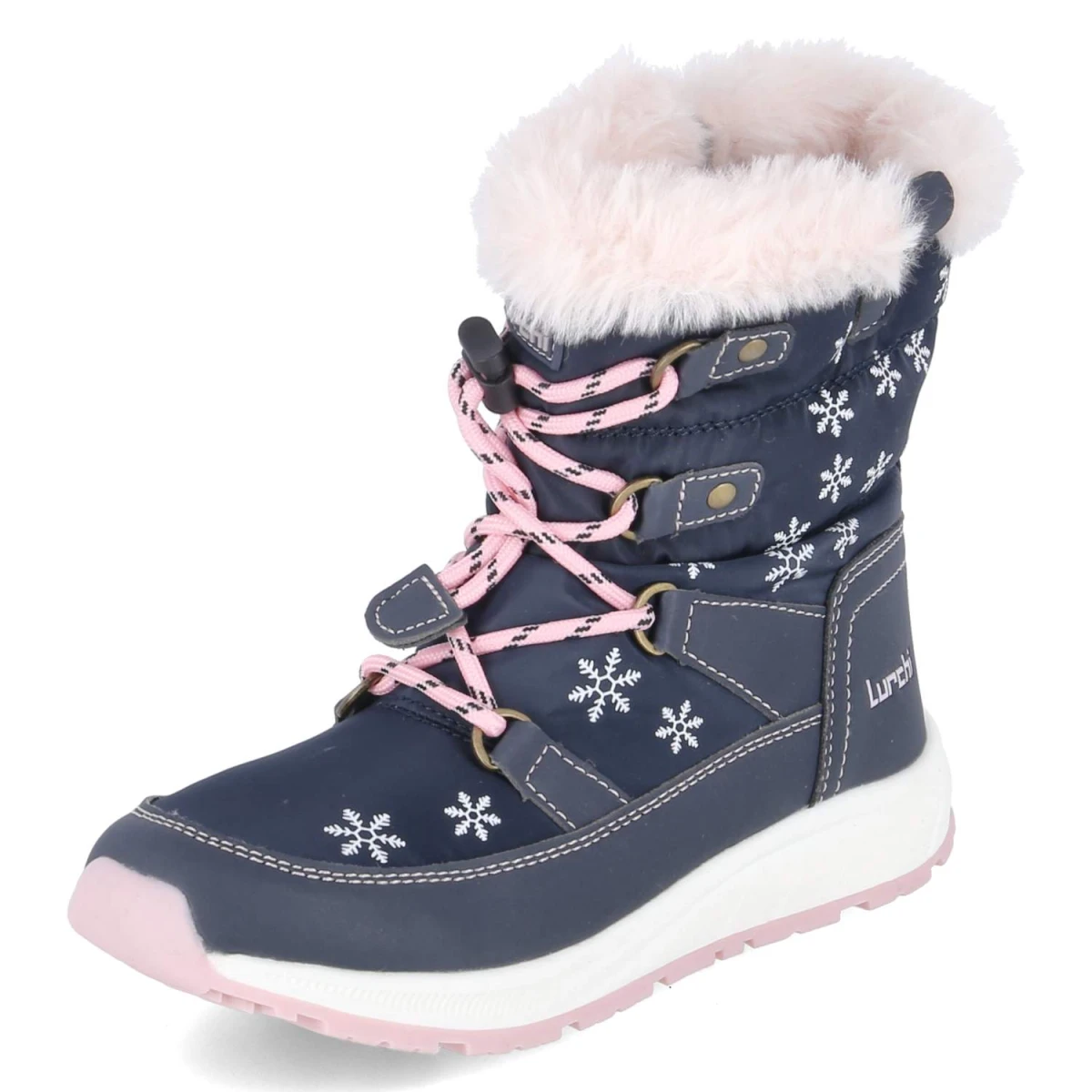 Winterstiefeletten ALBY TEX - navy-rose