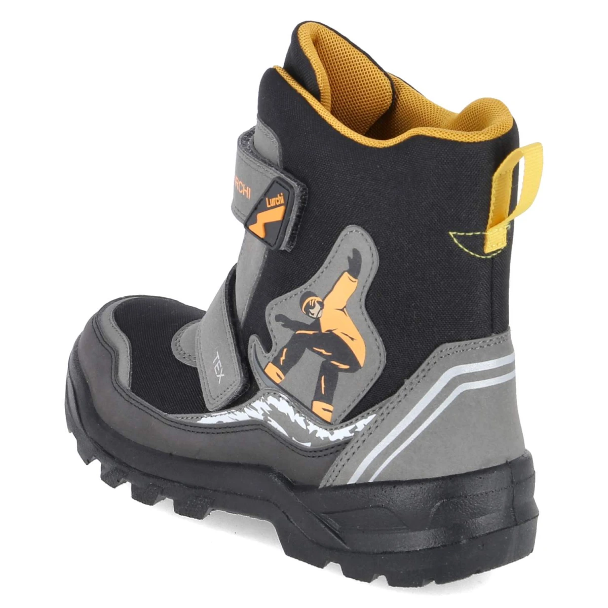 Winterboots KENDY TEX - Black-Yellow