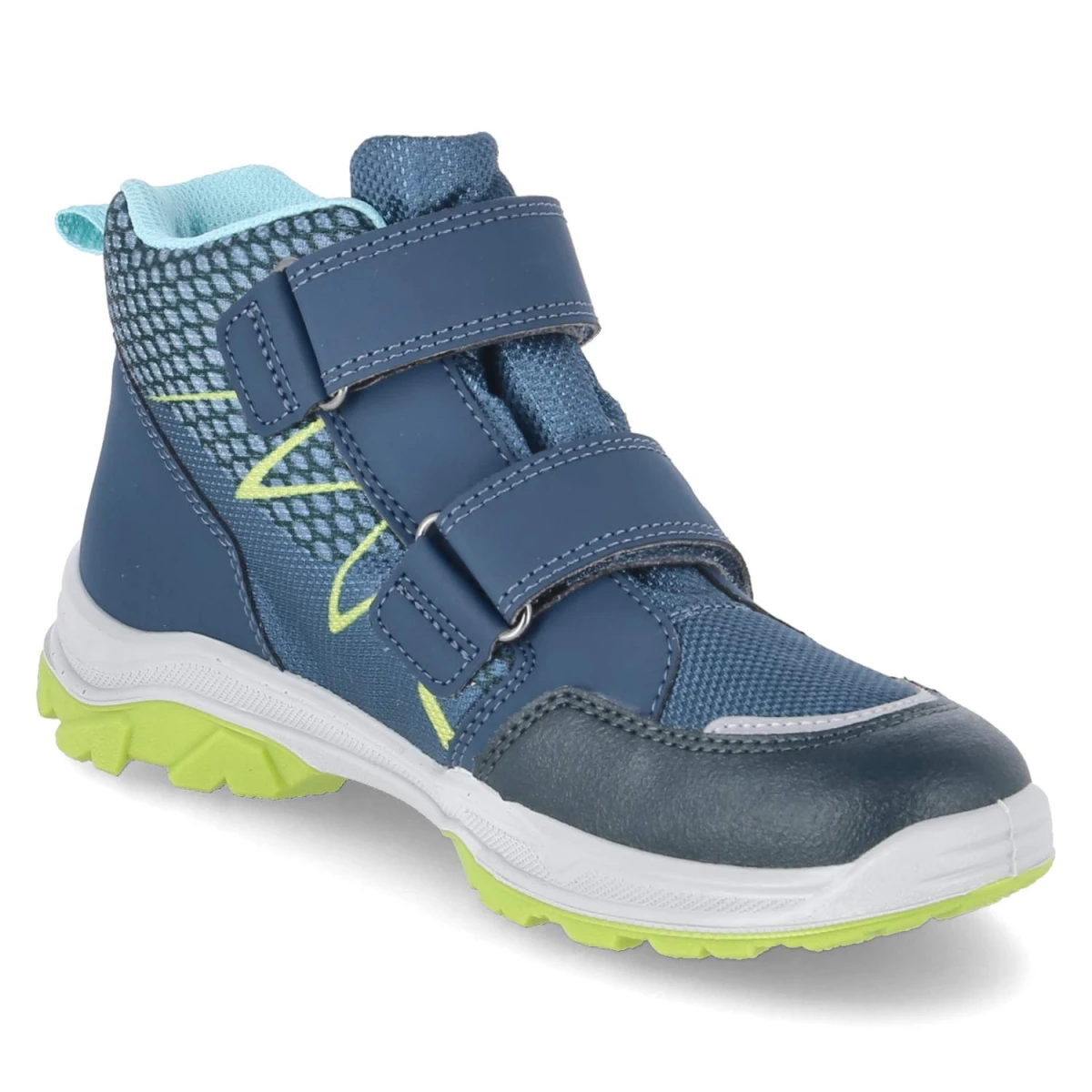 Boots JUPITER - BLAU/HELLGRÜN