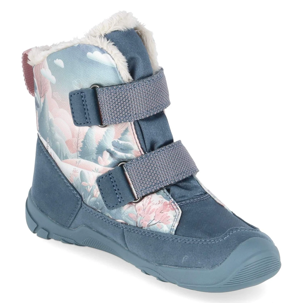 Snowboots TRACE - blau/rosa