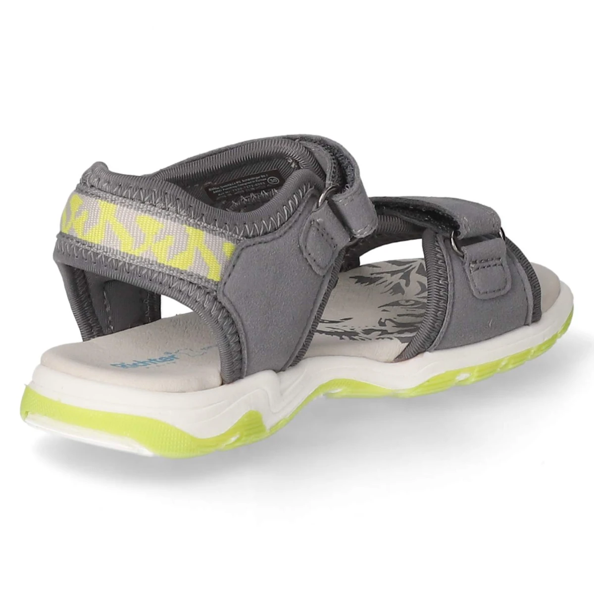 Sandalen - ash/neon yellow