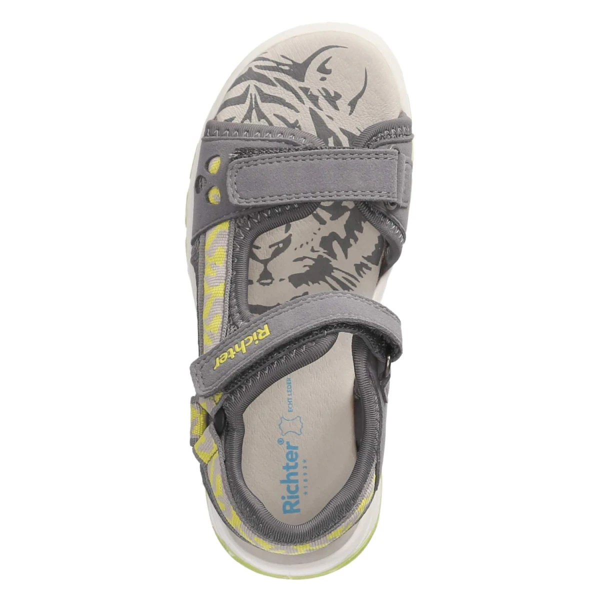 Sandalen - ash/neon yellow