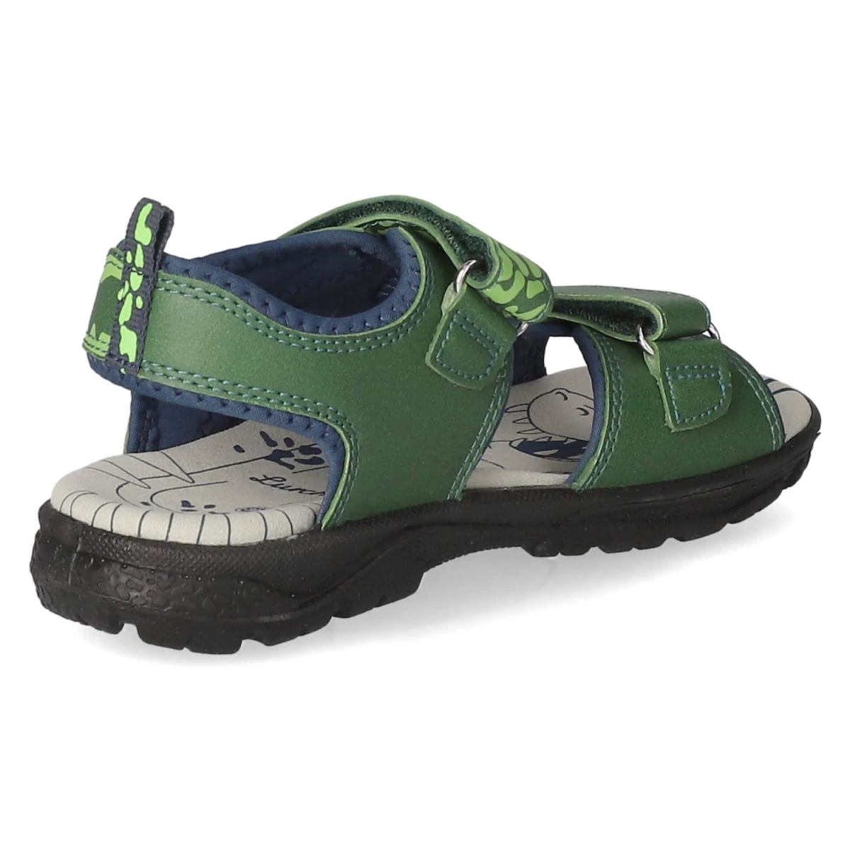 Sandalen KROKI - dkgreen-navy