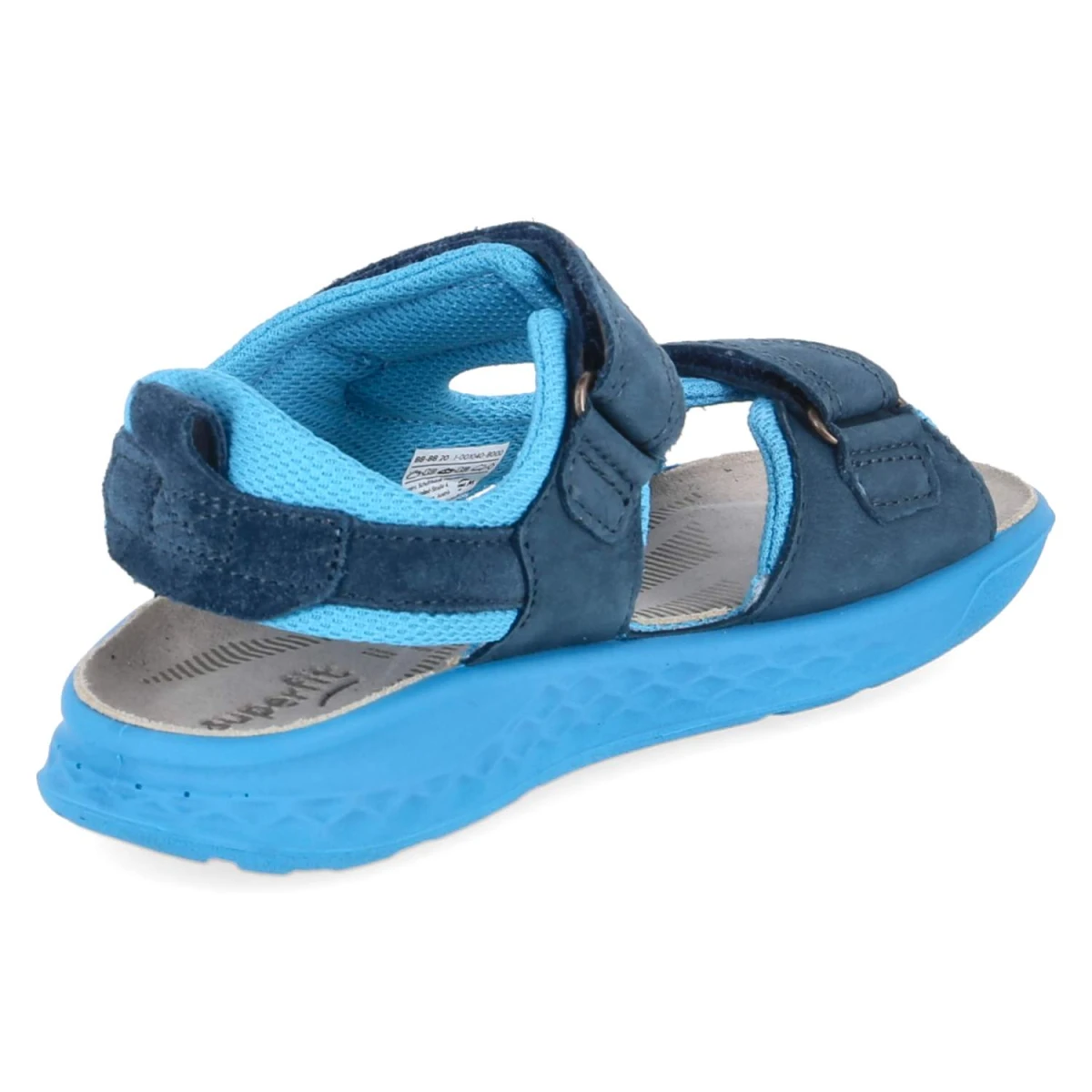 Sandalen LAGOON MIDI - BLAU/ORANGE