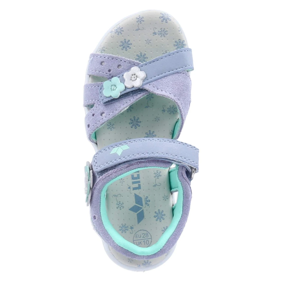 Sandalen CASSANDRA V - BLAU/TÜRKIS