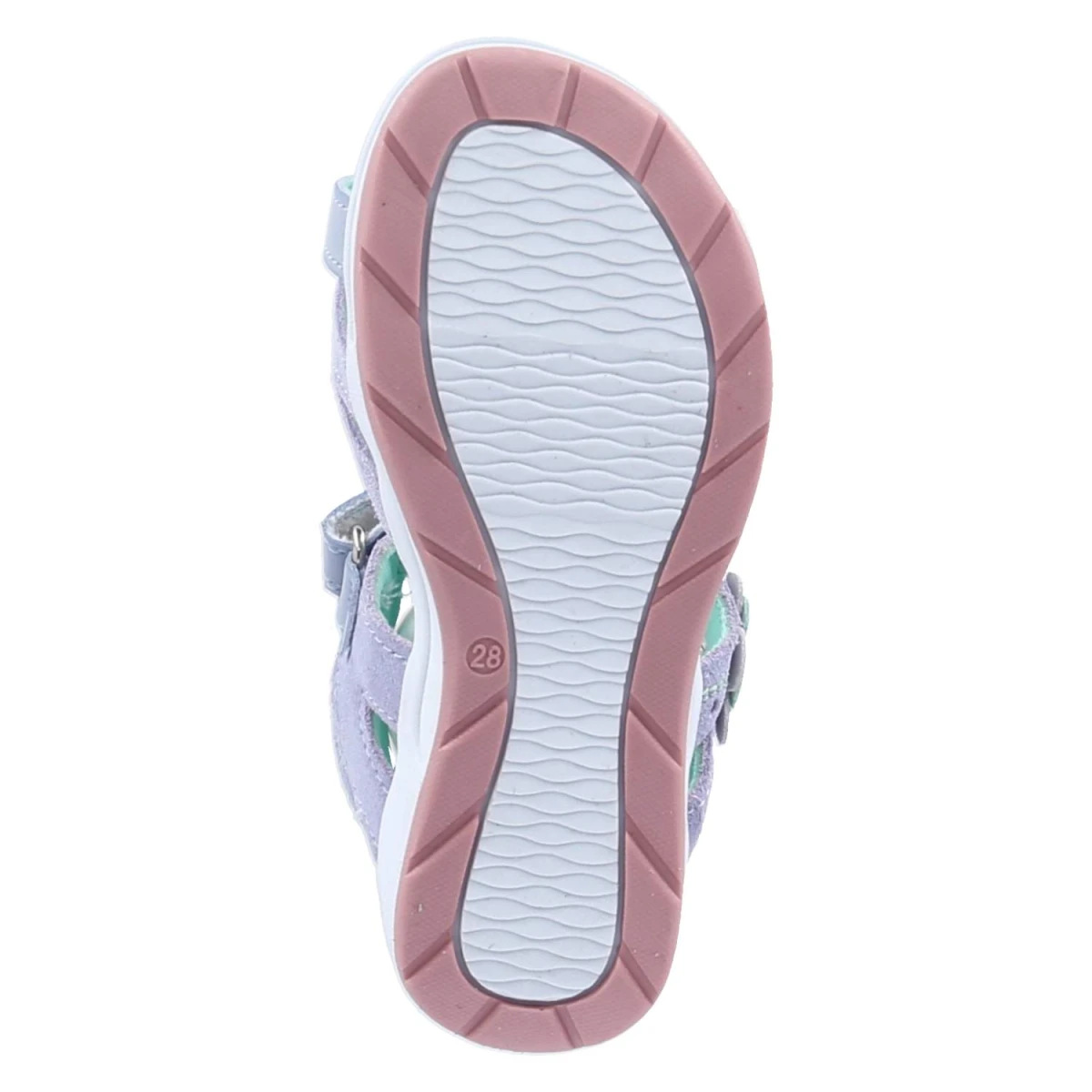 Sandalen CASSANDRA V - BLAU/TÜRKIS