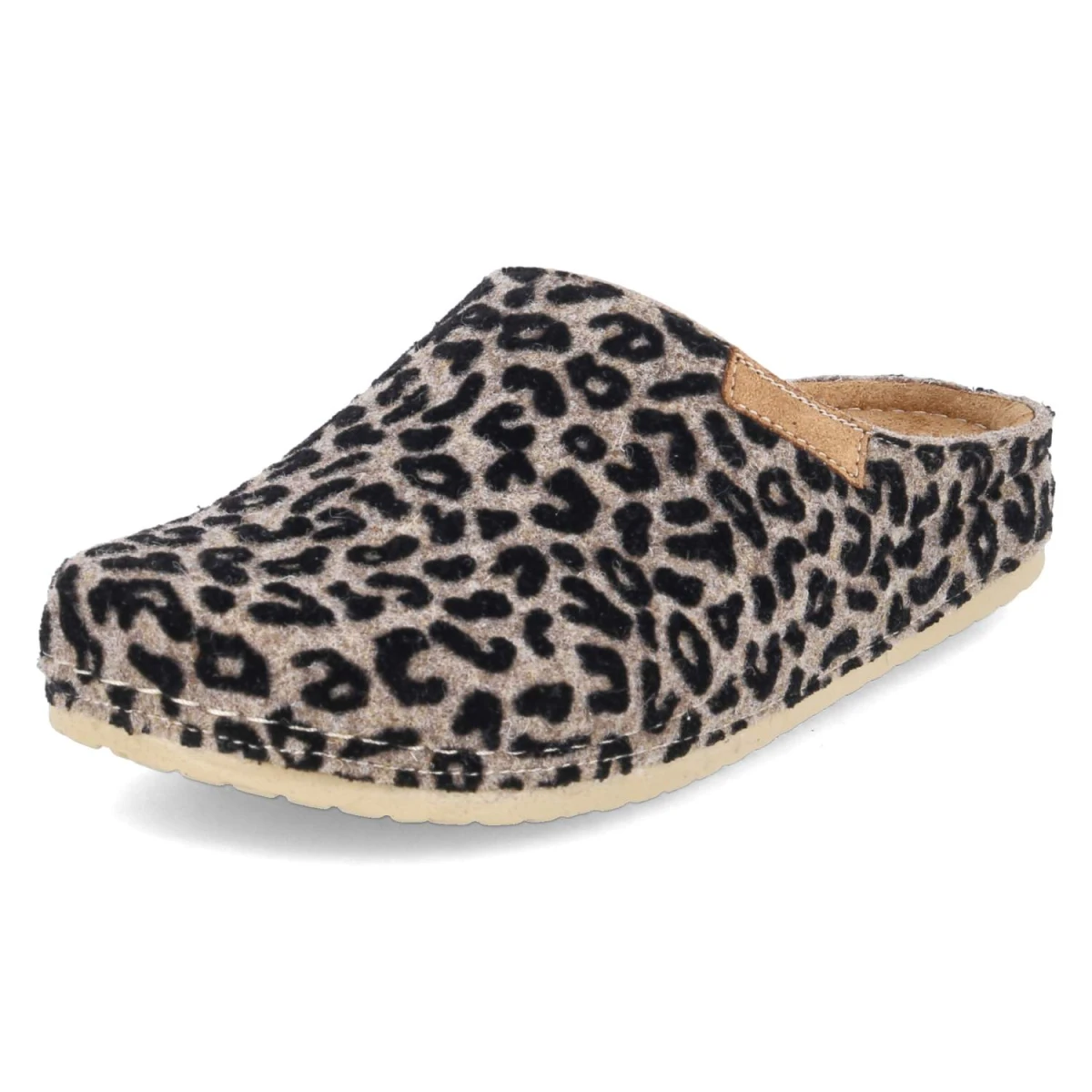 Pantoffeln NANA - beige animal