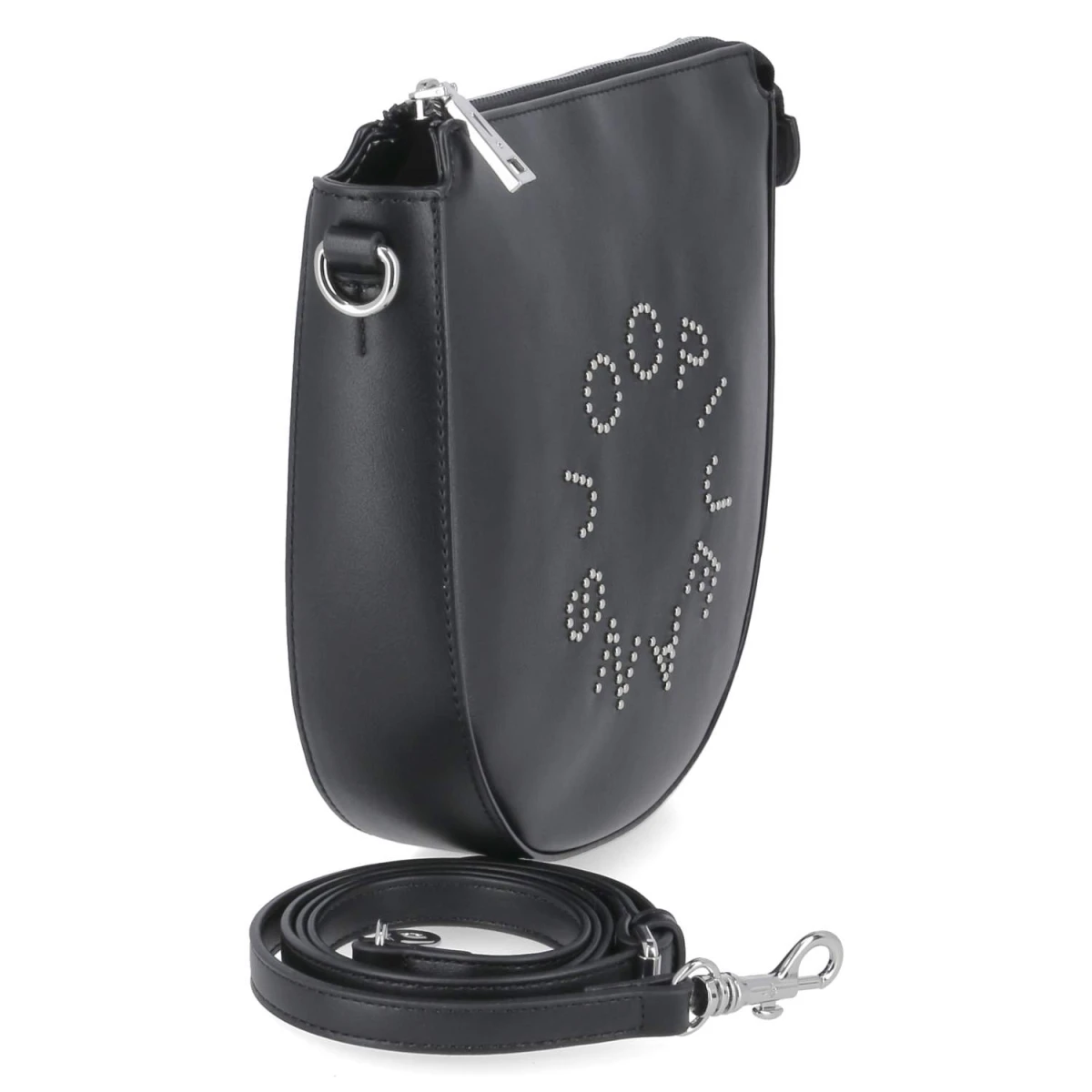 Shoulderbag giro borchia - black