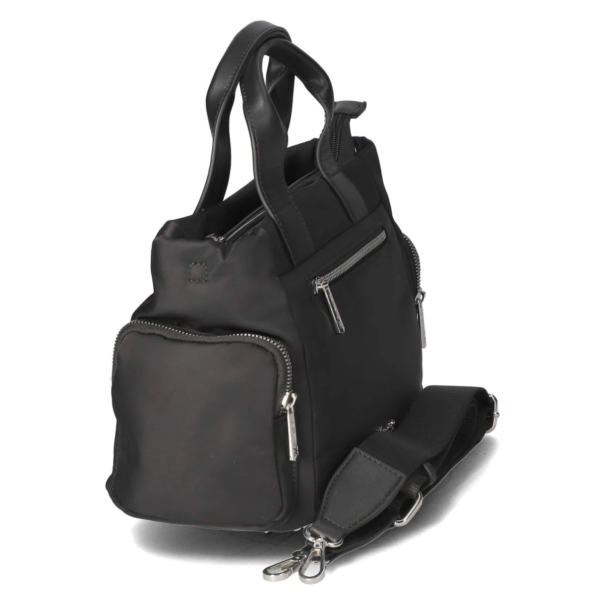 Henkeltasche - schwarz