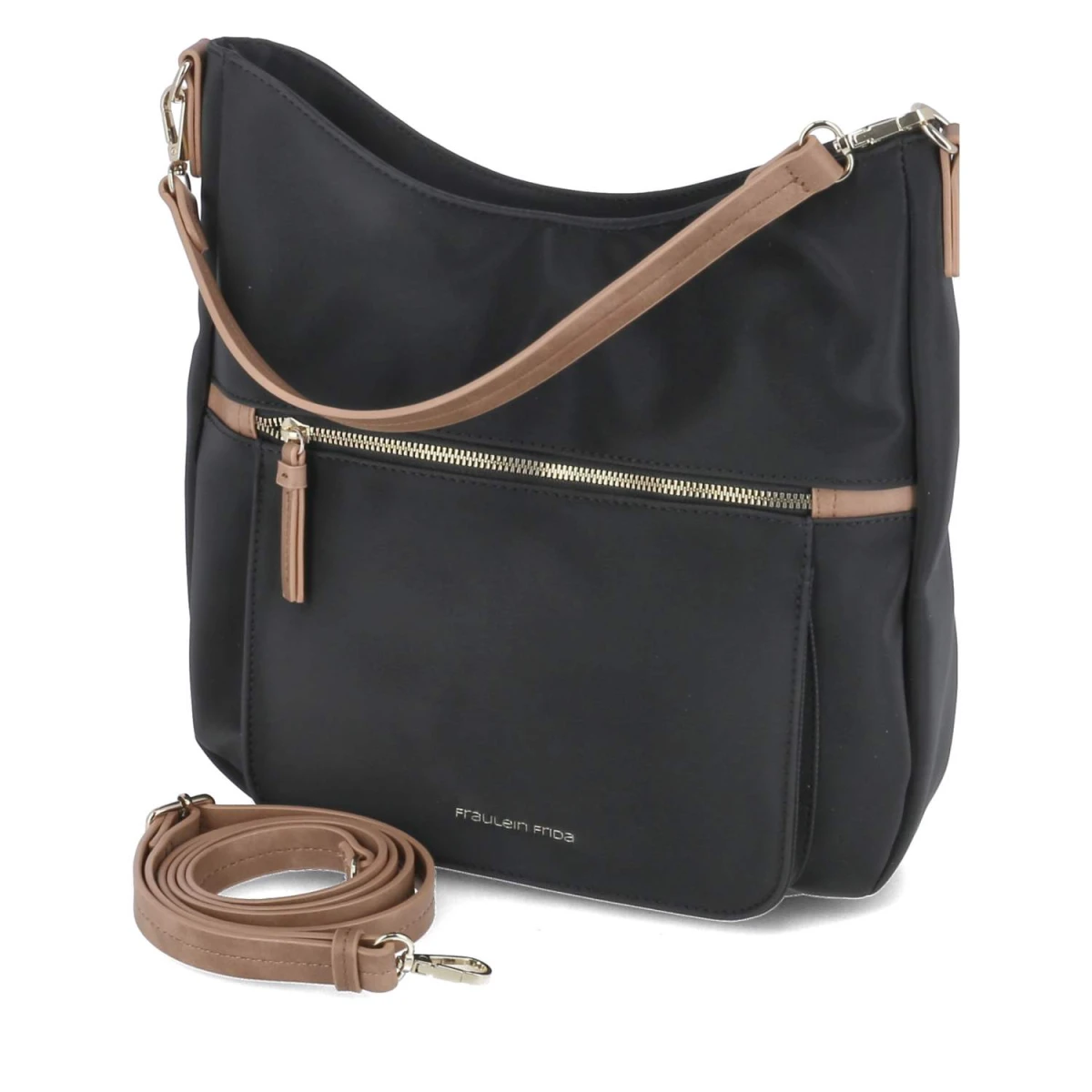 Schultertasche - black