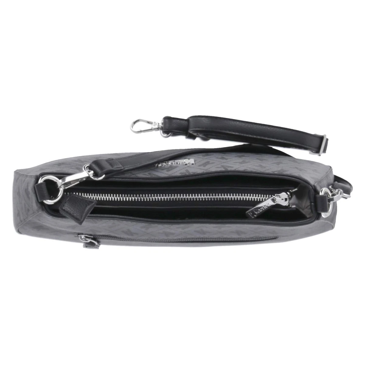 Schultertasche - anthrazit