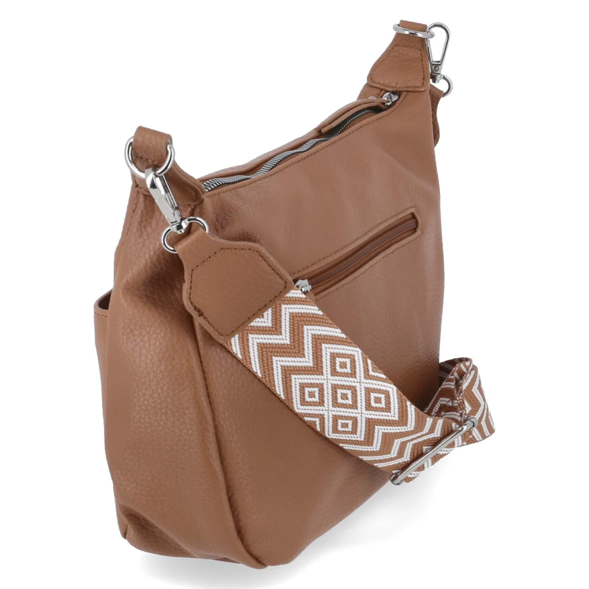 Crossbody Bag - COGNAC