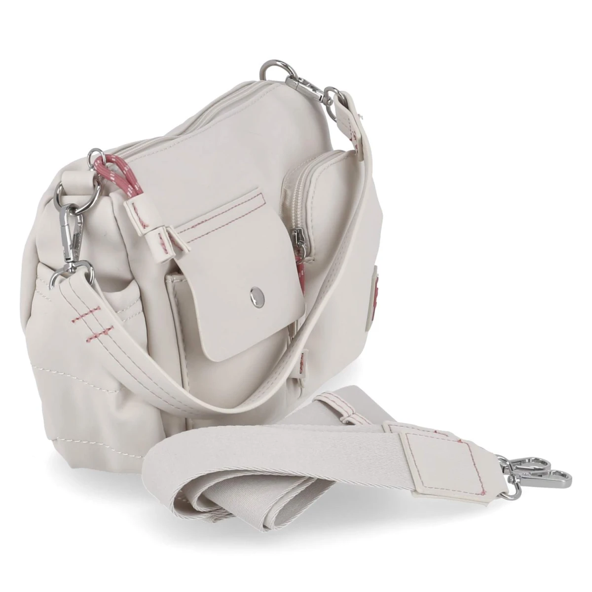Schultertasche - beige