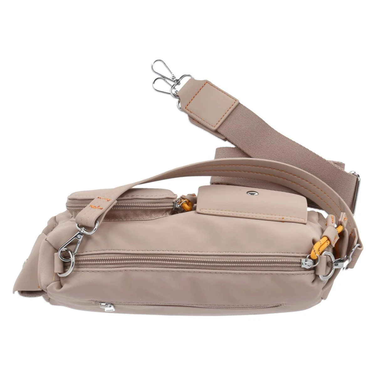 Schultertasche - taupe
