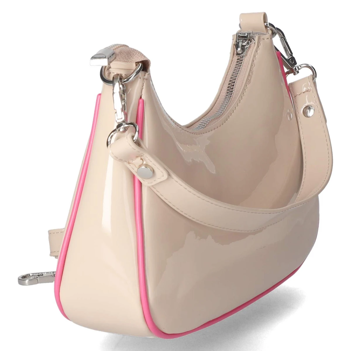 Schultertasche - BEIGE-KOMBI