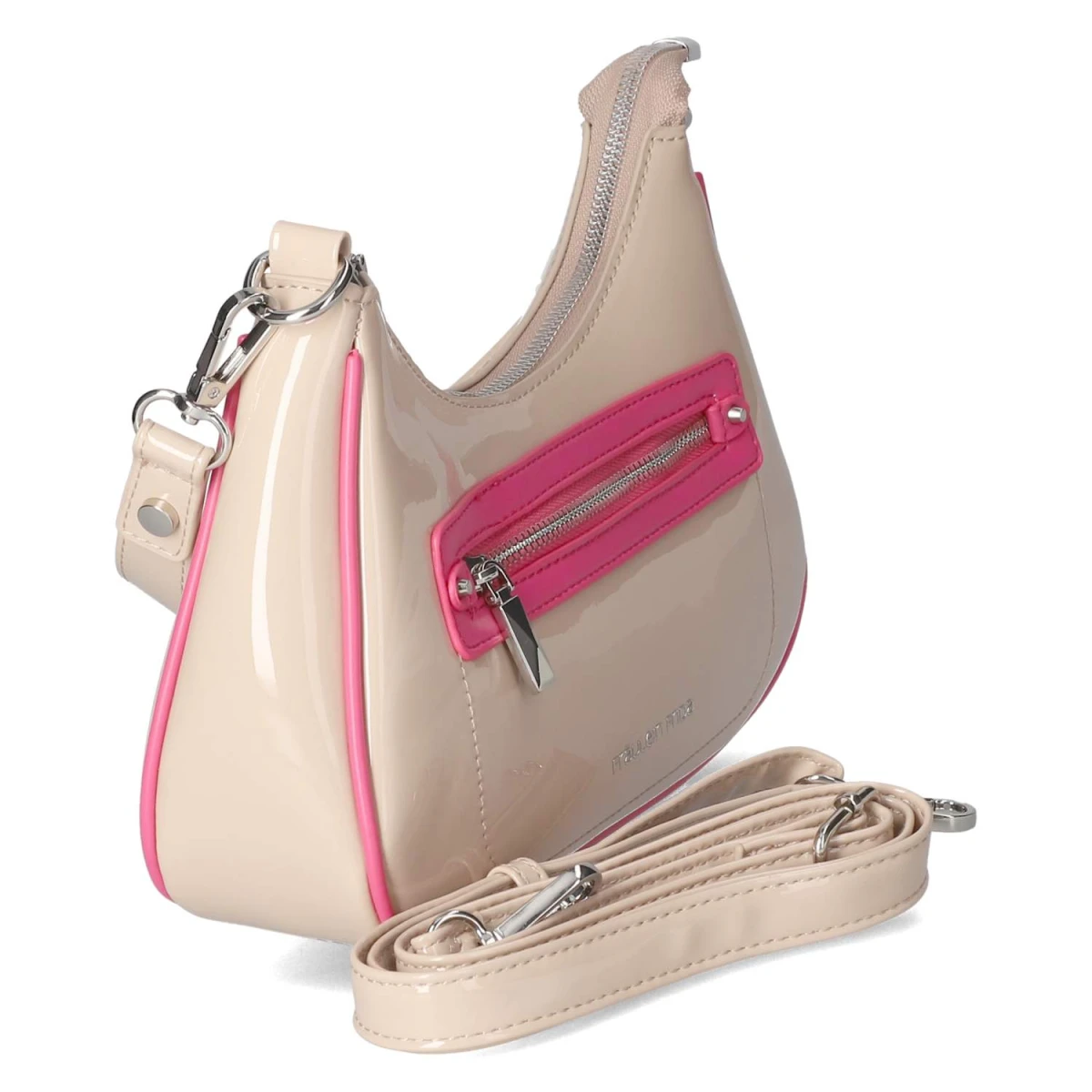 Schultertasche - BEIGE-KOMBI