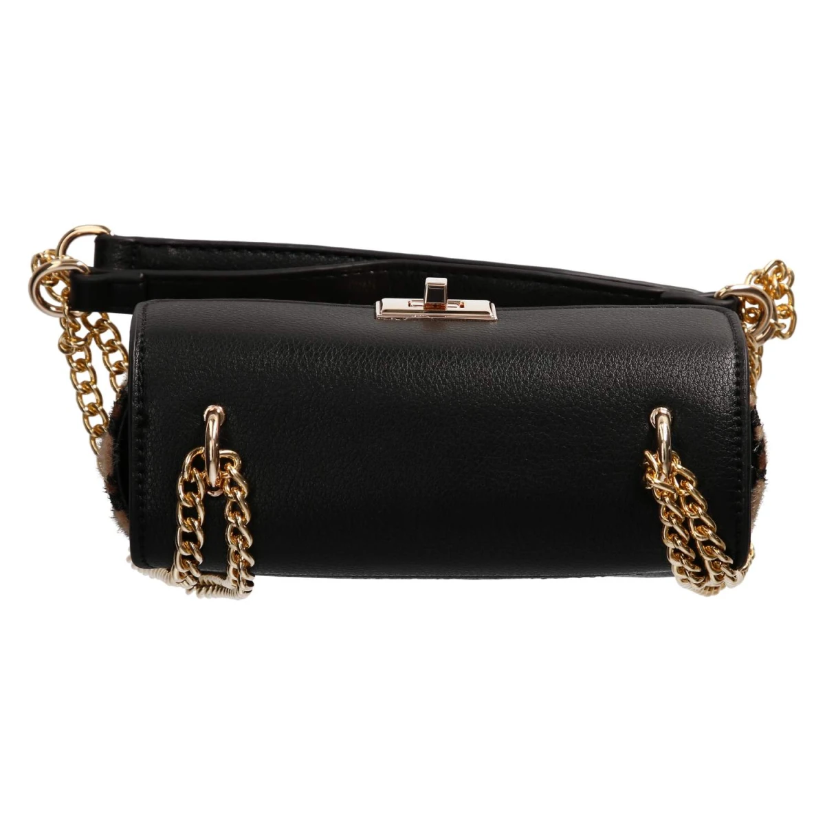 Umhängetasche - beige/schwarz