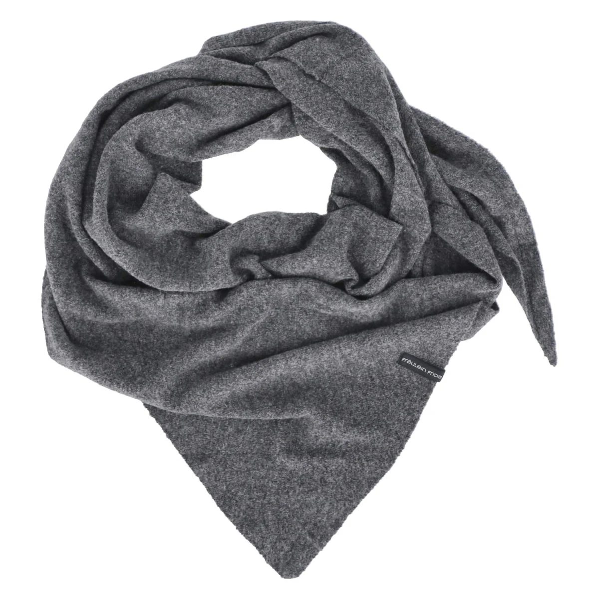 Dreiecksschal - grau