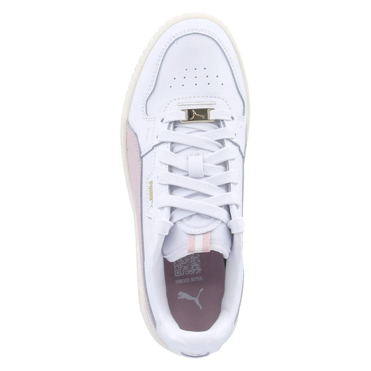 Sneaker CARINA STREET LUX - PUMA WHITE-MAUVE MIST-PUMA GOL